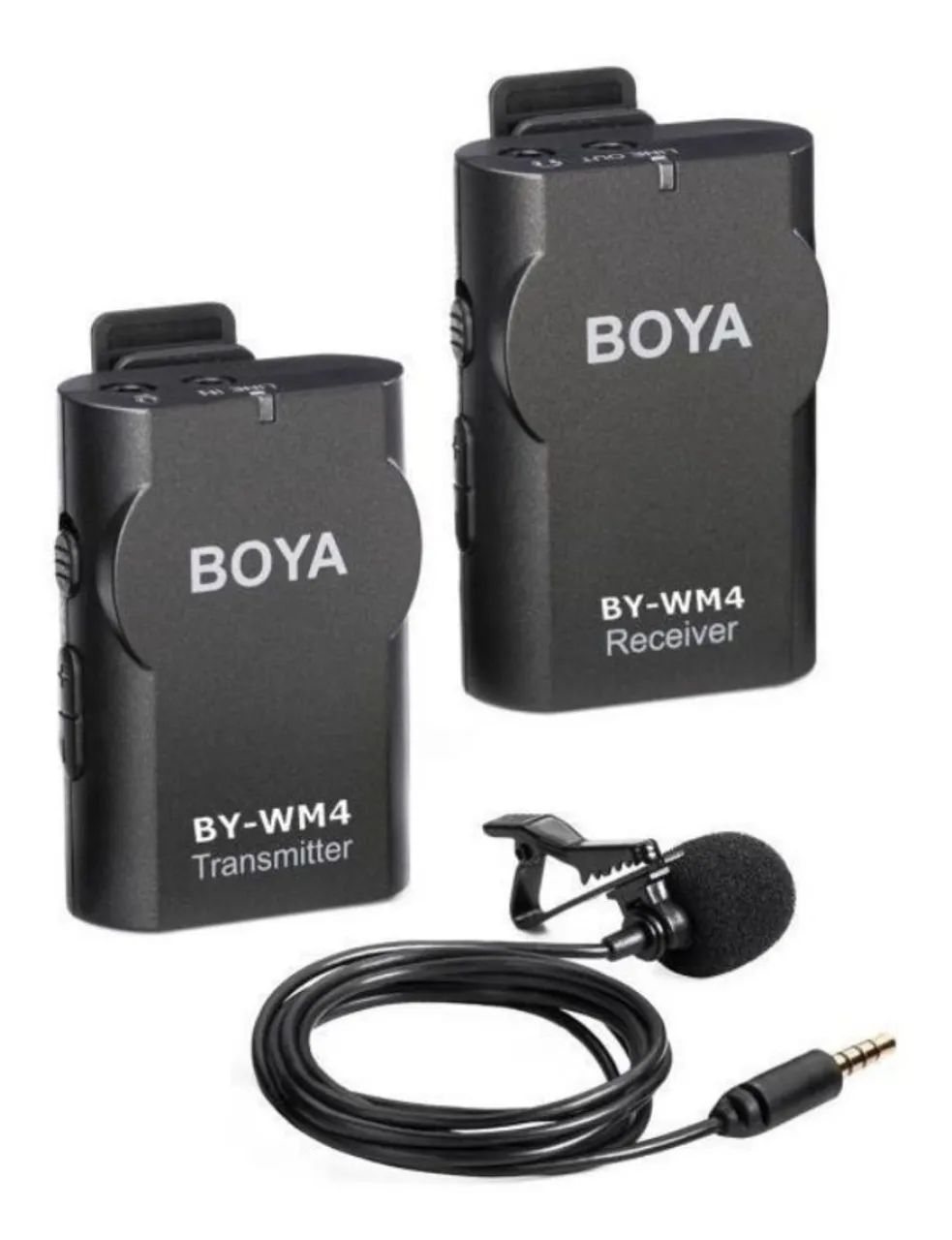 Microfone de Lapela Sem Fio BOYA BY-WM4 PRO
