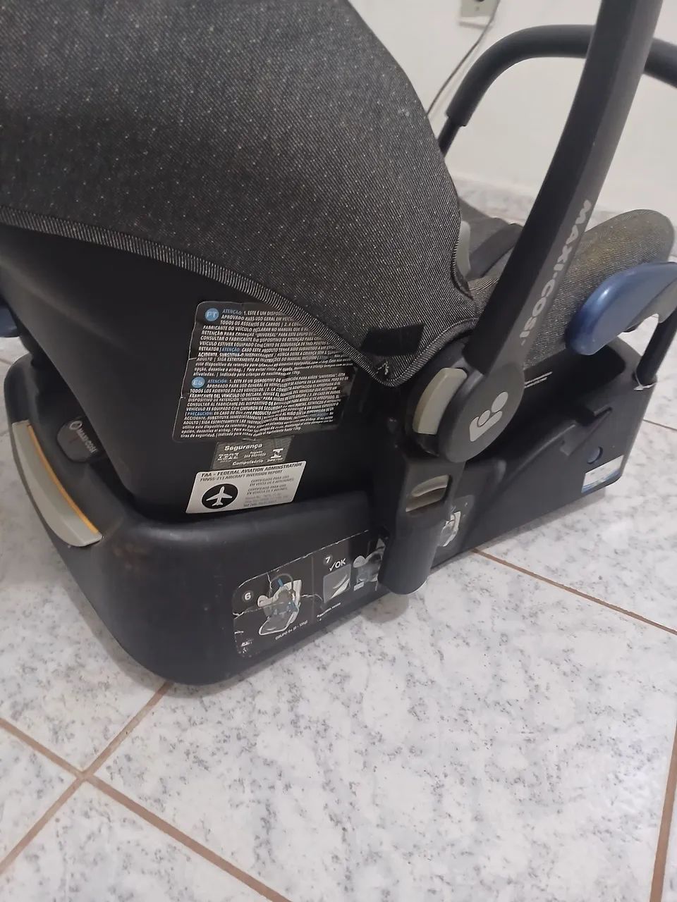 Cadeirinha bebê carro e carrinho  - Foto 4