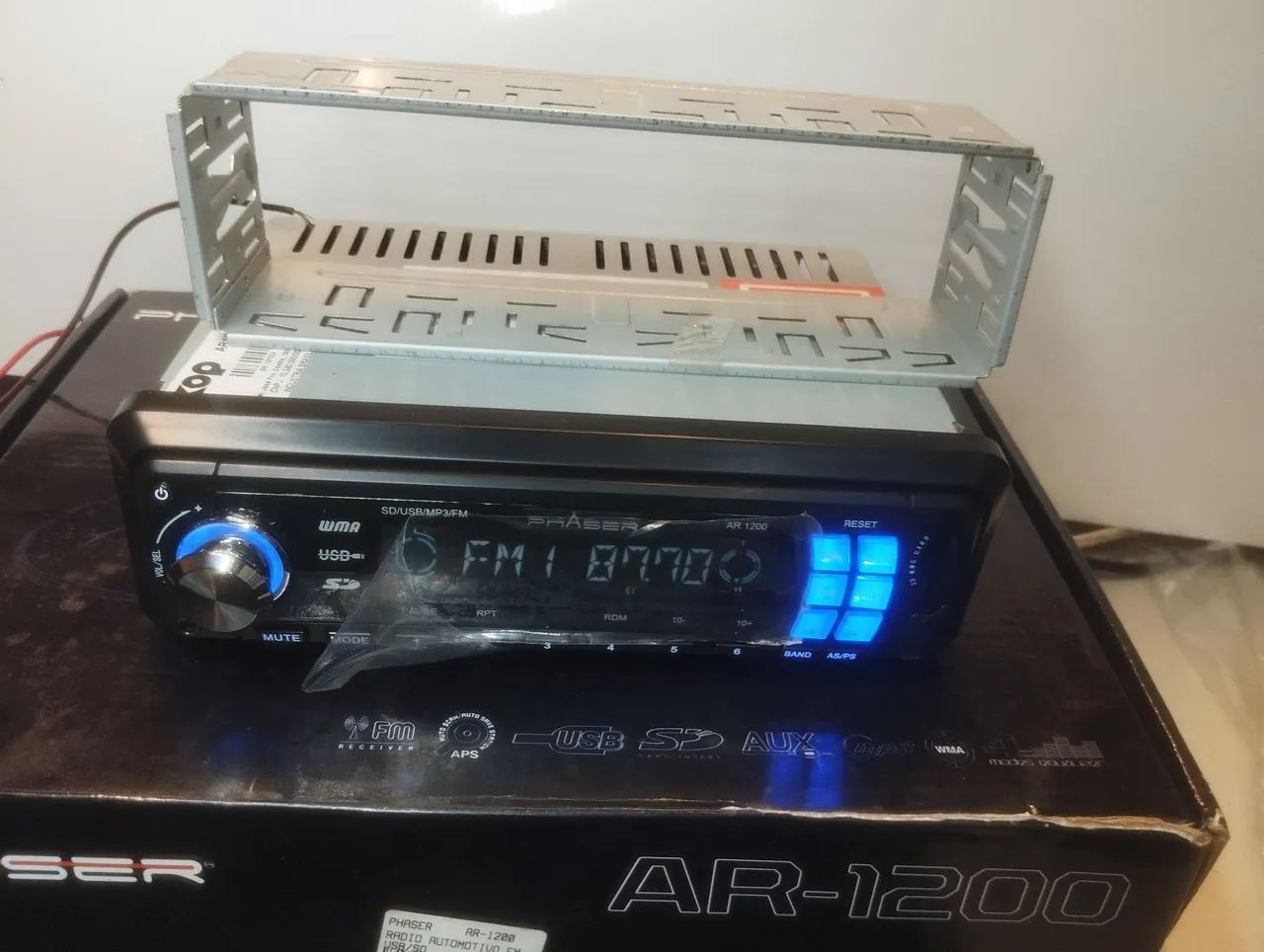 Rádio de carro novo  - Foto 3