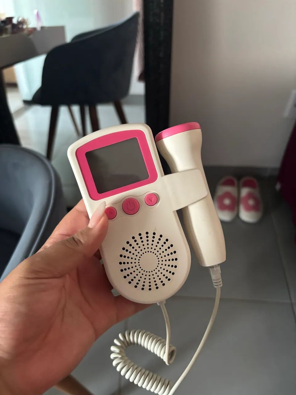 Aparelho para ouvir batimentos do bebê  - Foto 4