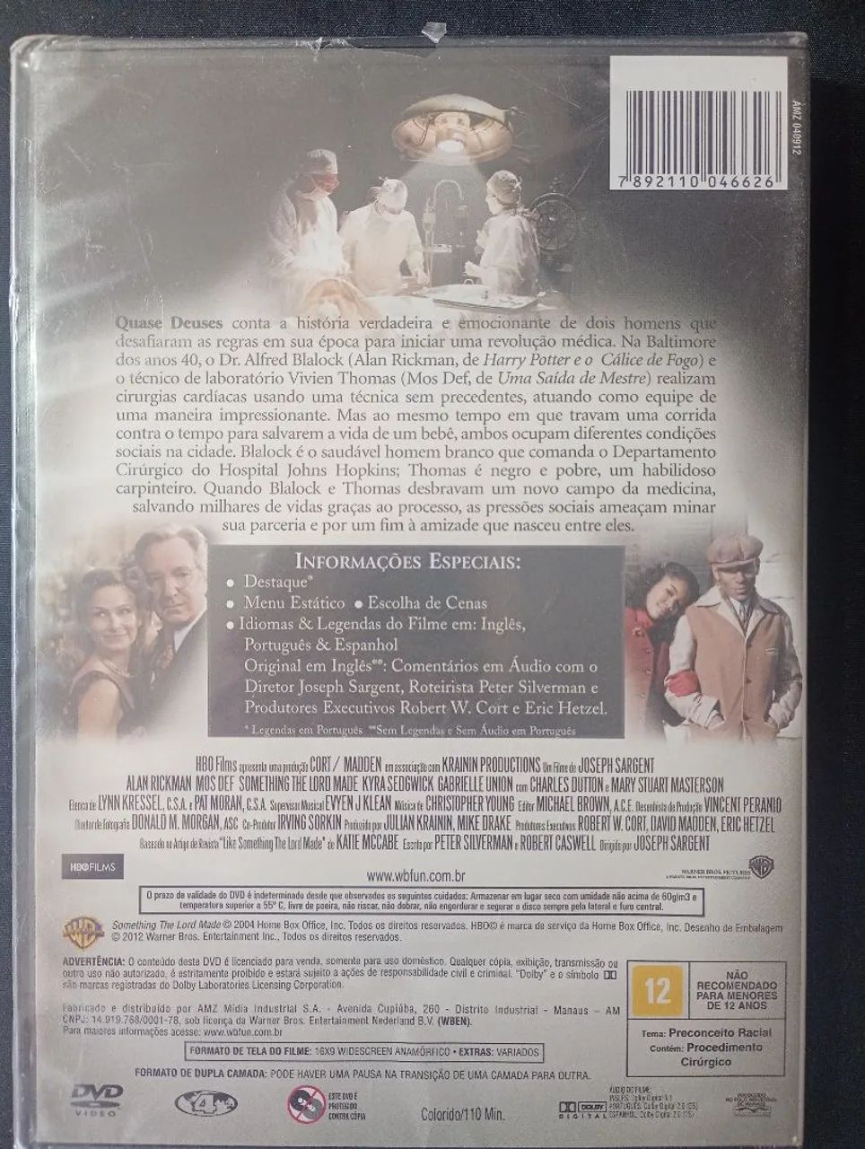 dvd Quase Deuses (lacrado) - Foto 2