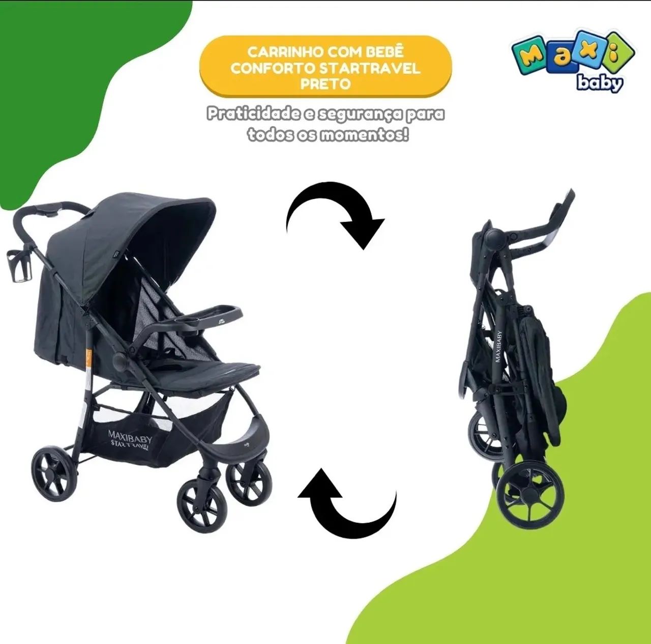 Vendo carrinho e bebê conforto  - Foto 2