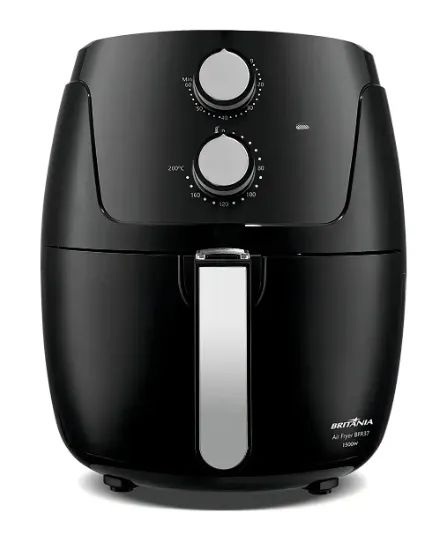 Fritadeira Air Fryer 4,2l Bfr37 Britânia Cor Preto - Foto 4