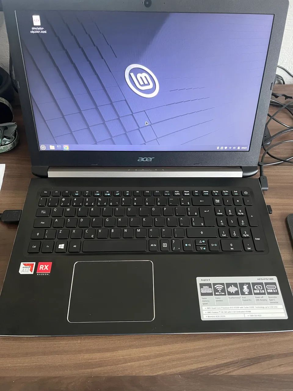 Acer Aspire 5 (modelo A515-41G-1480)  - Foto 3