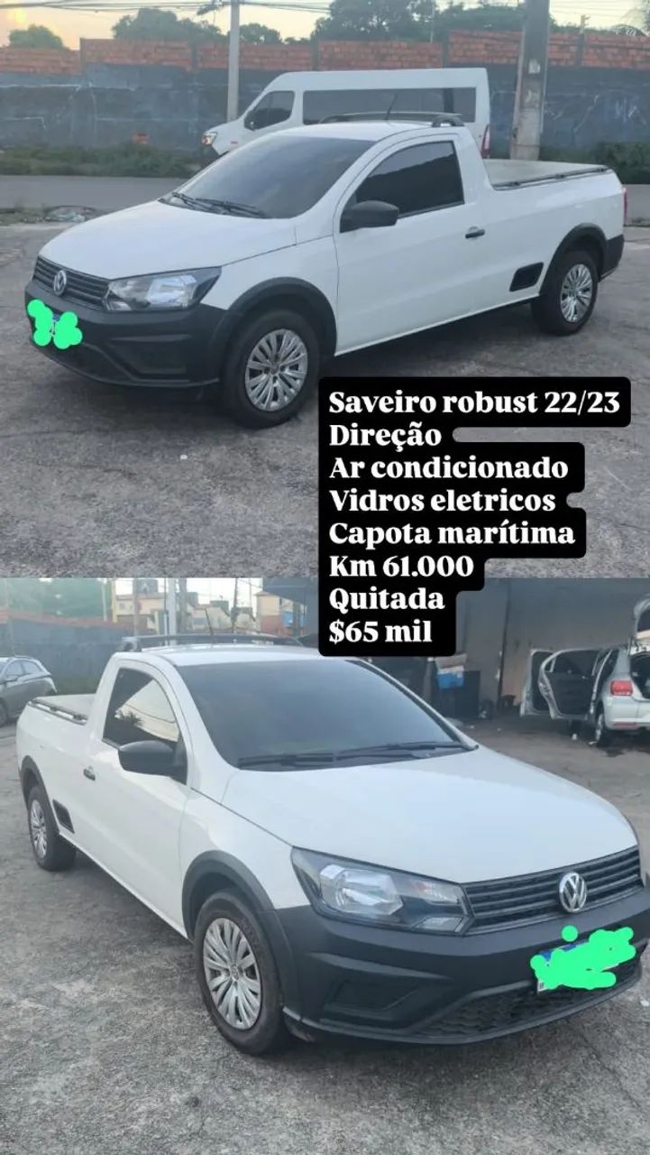 Volkswagen Saveiro Saveiro Robust 1.6 Total Flex 8V 2023