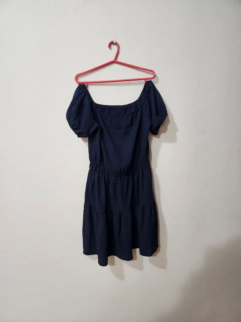 Vestido azul marinho ombro a ombro   - Foto 2