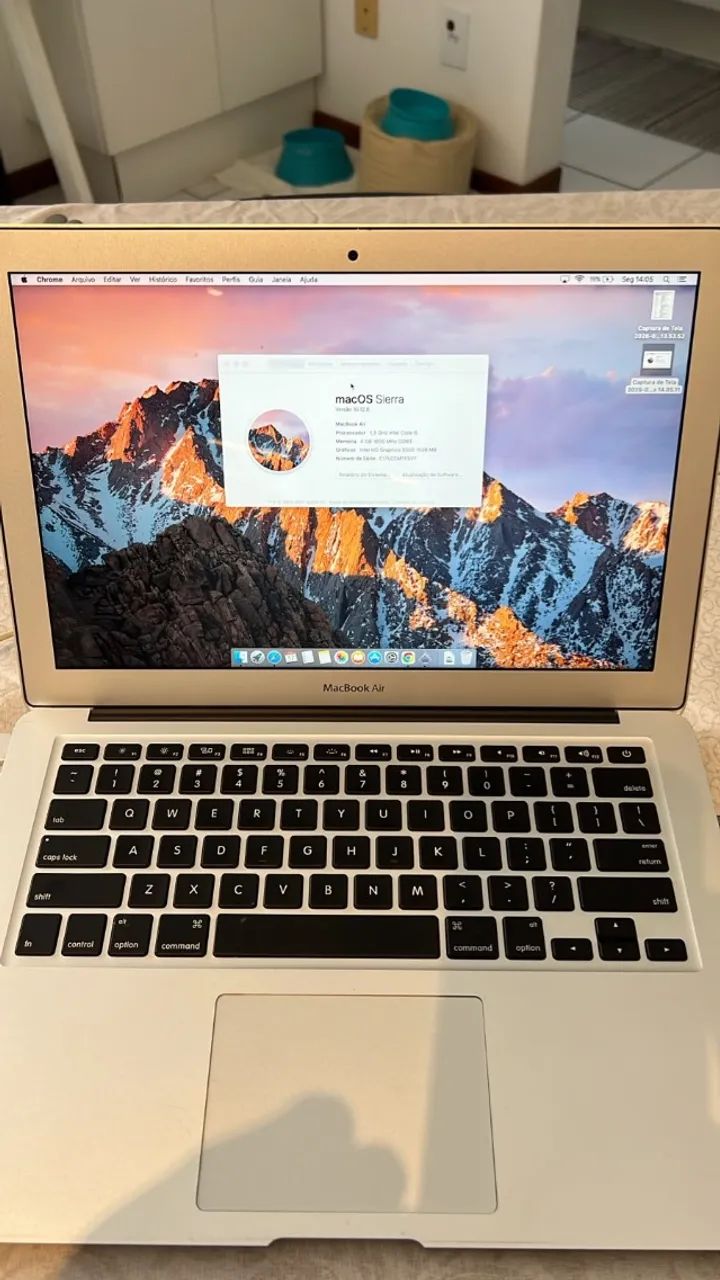 MACBOOK AIR Core i5 128GB RAM 4GB 1600MHZ DDR3 - Foto 2