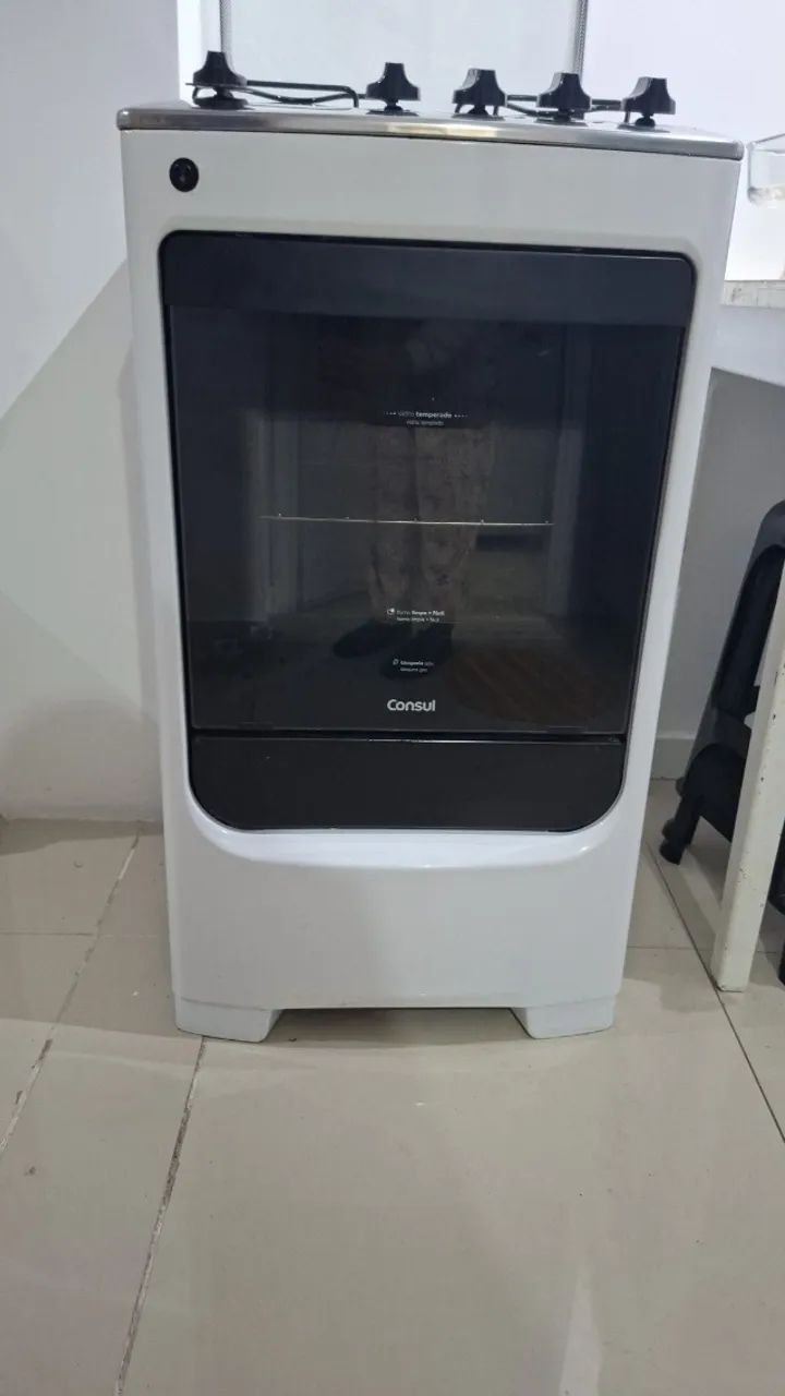 Fogão consul 4 bocas branco 110v 