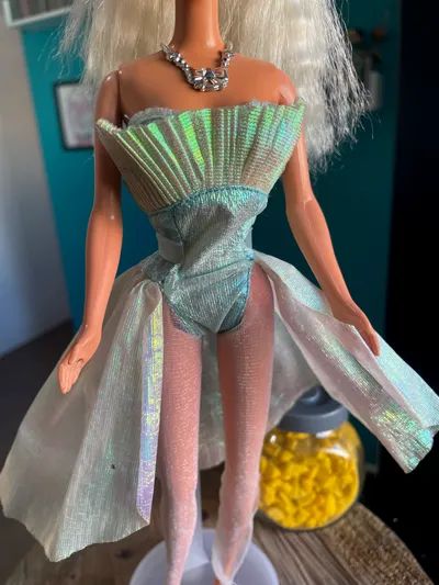 Boneca Barbie Bubble Angel de 1994 - Com avarias Cabelo e Meia - Foto 3