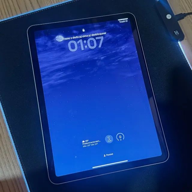 iPad Air M1 256G + capa teclado  - Foto 2