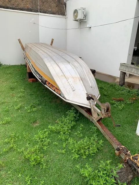 bote com carreta - SMALL BOAT - Foto 2