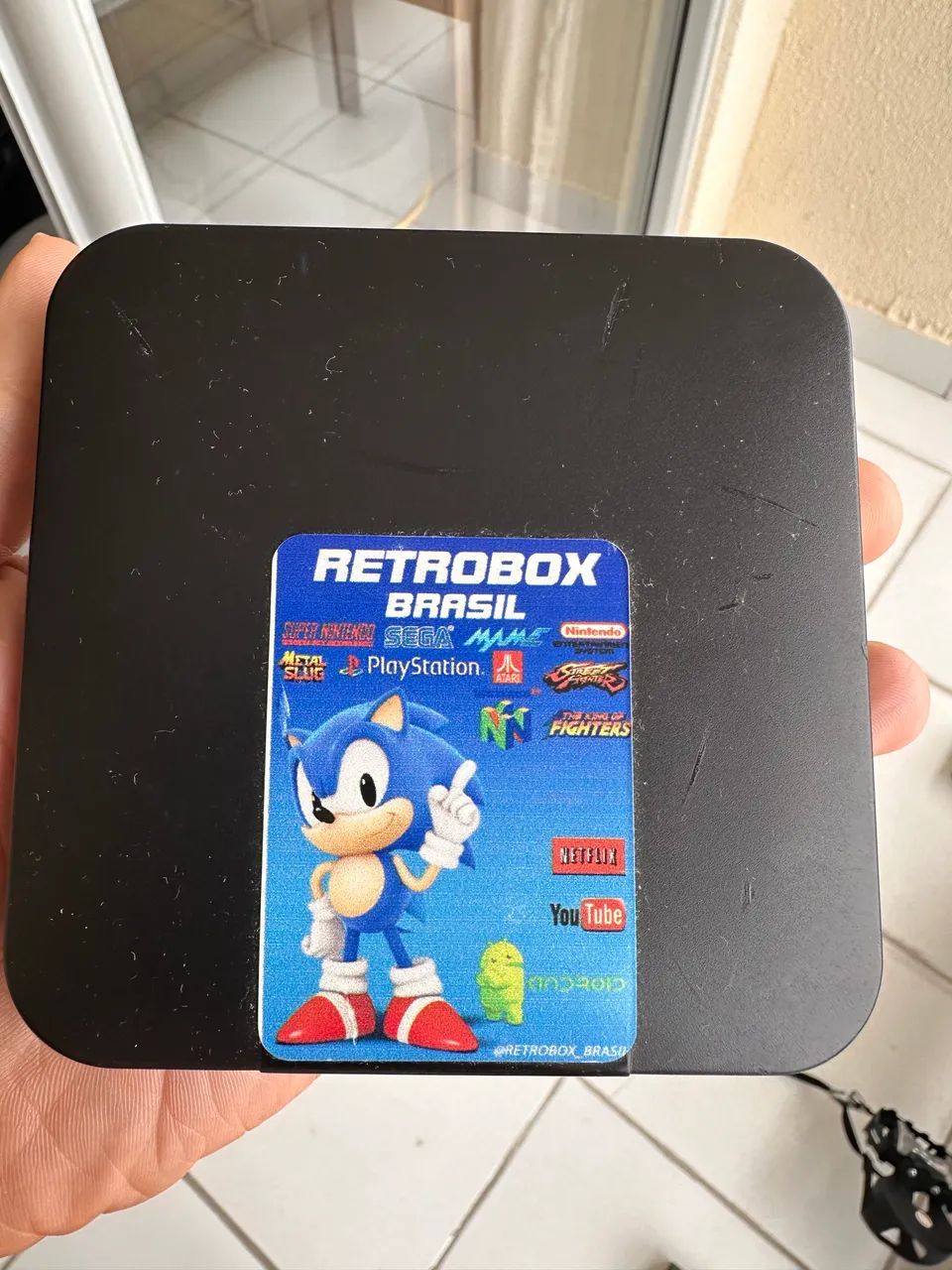 Retrobox com milhares de jogos 