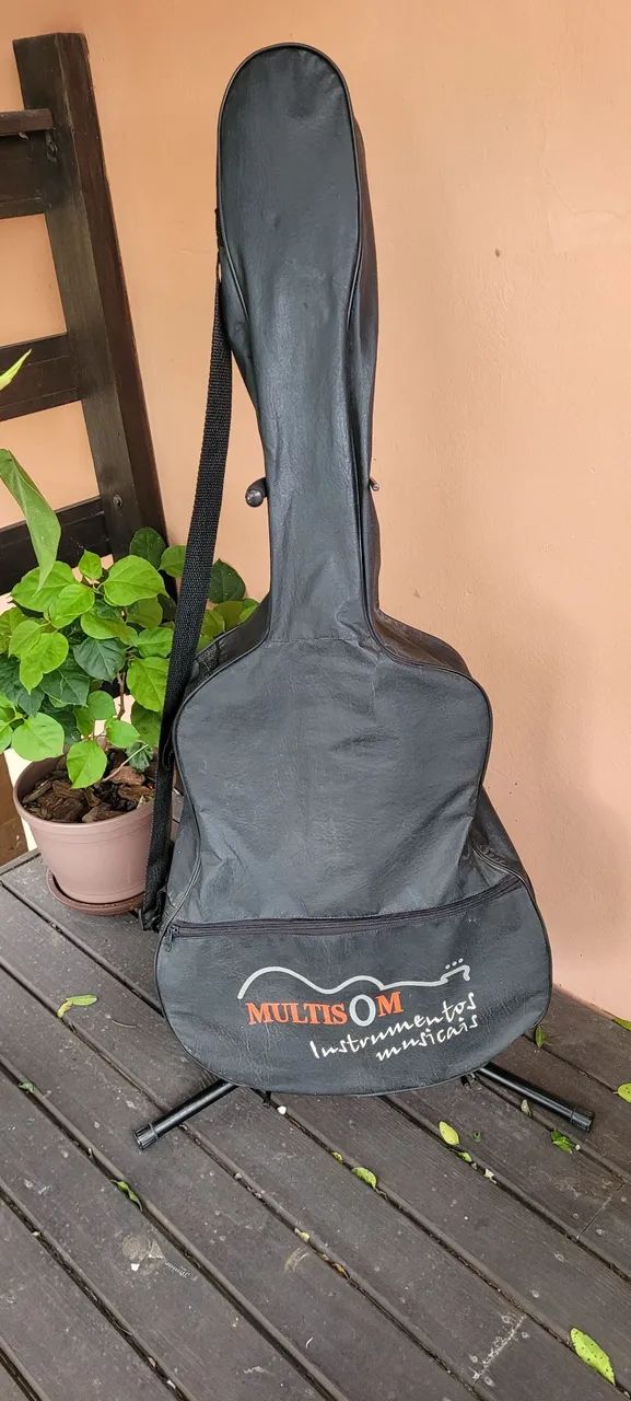Violão + capa + suporte de chão  - Foto 4