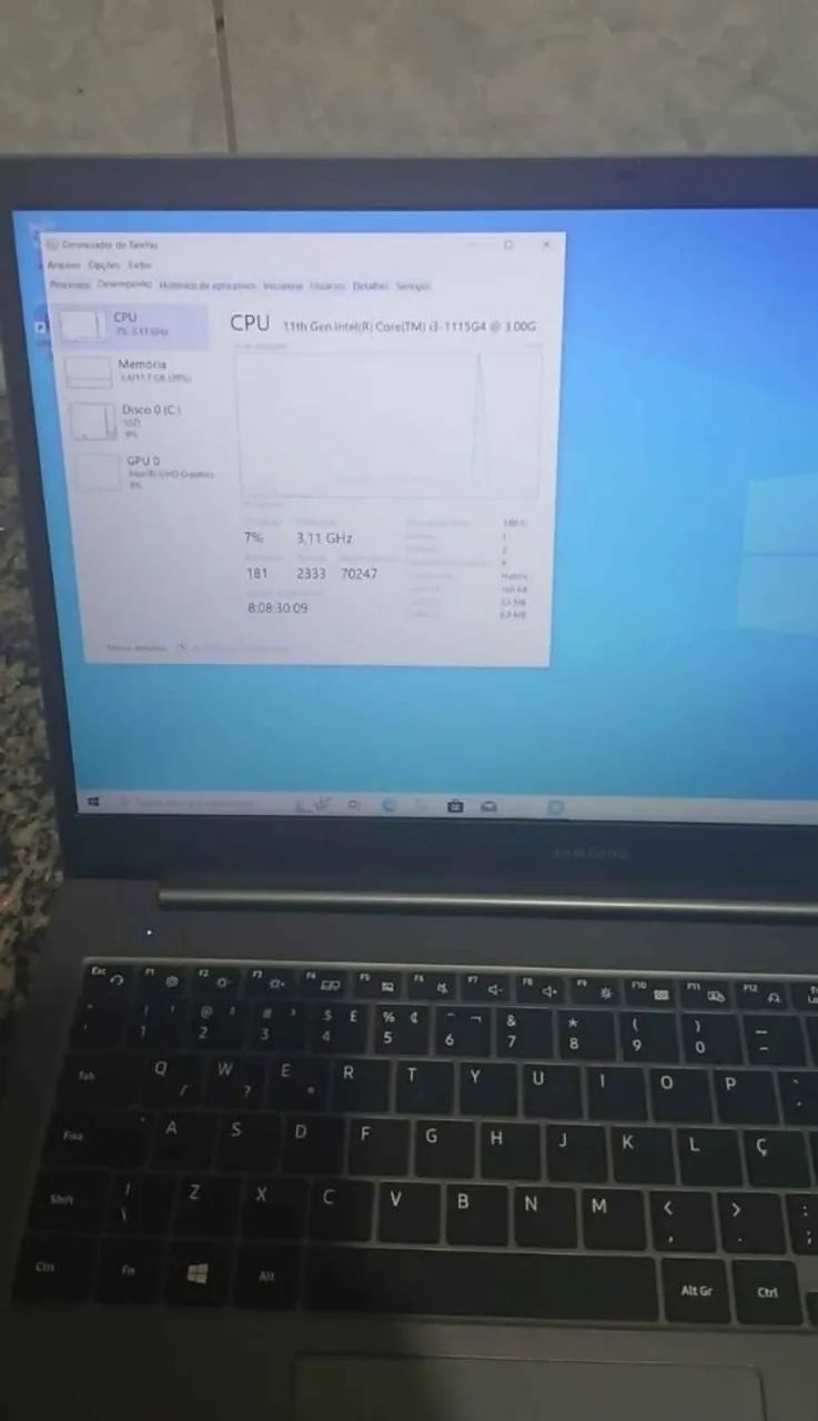 Notebook Samsung I3 11ª com 12GB RAM | 256GB SSD M2 - Foto 3