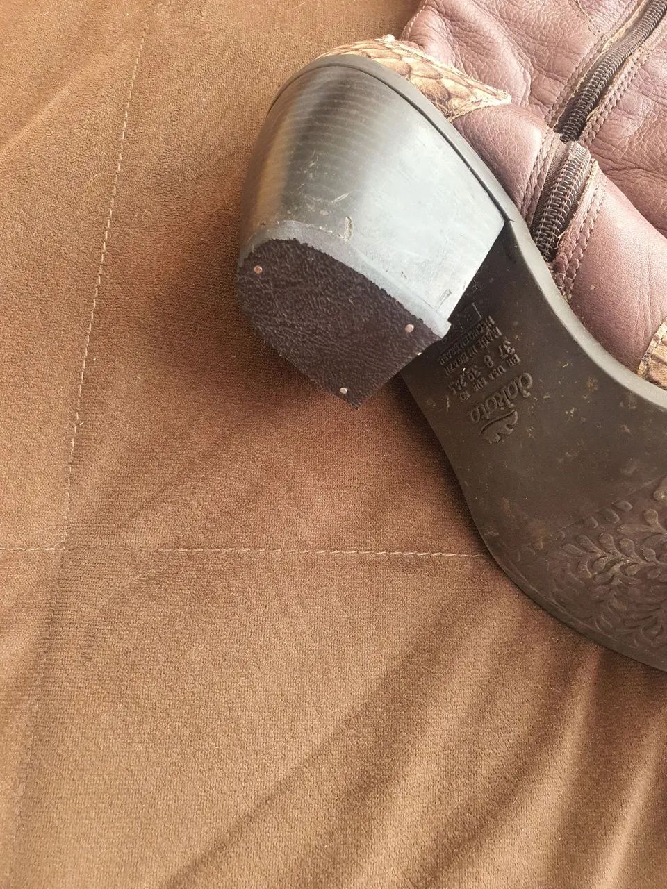 Bota feminina couro legitimo  - Foto 3