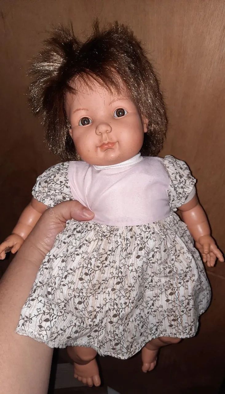 BONECA ANTIGA CRAVO E CANELA 