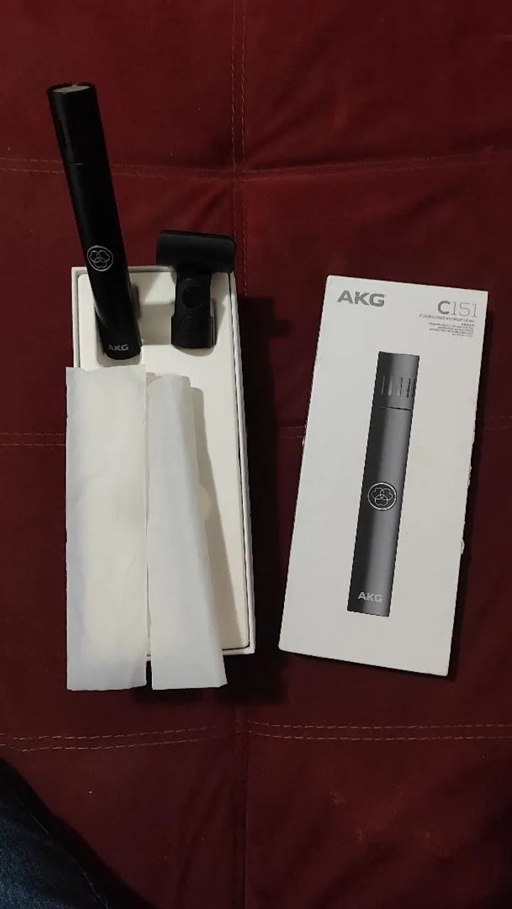 Microfone condensador AKG - Foto 2