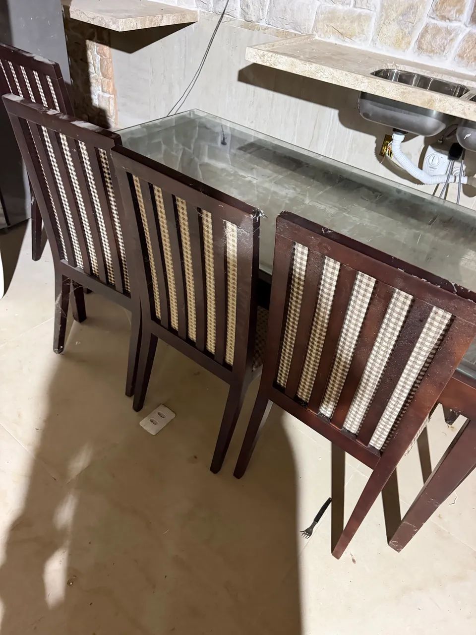 Mesa de jantar madeira 