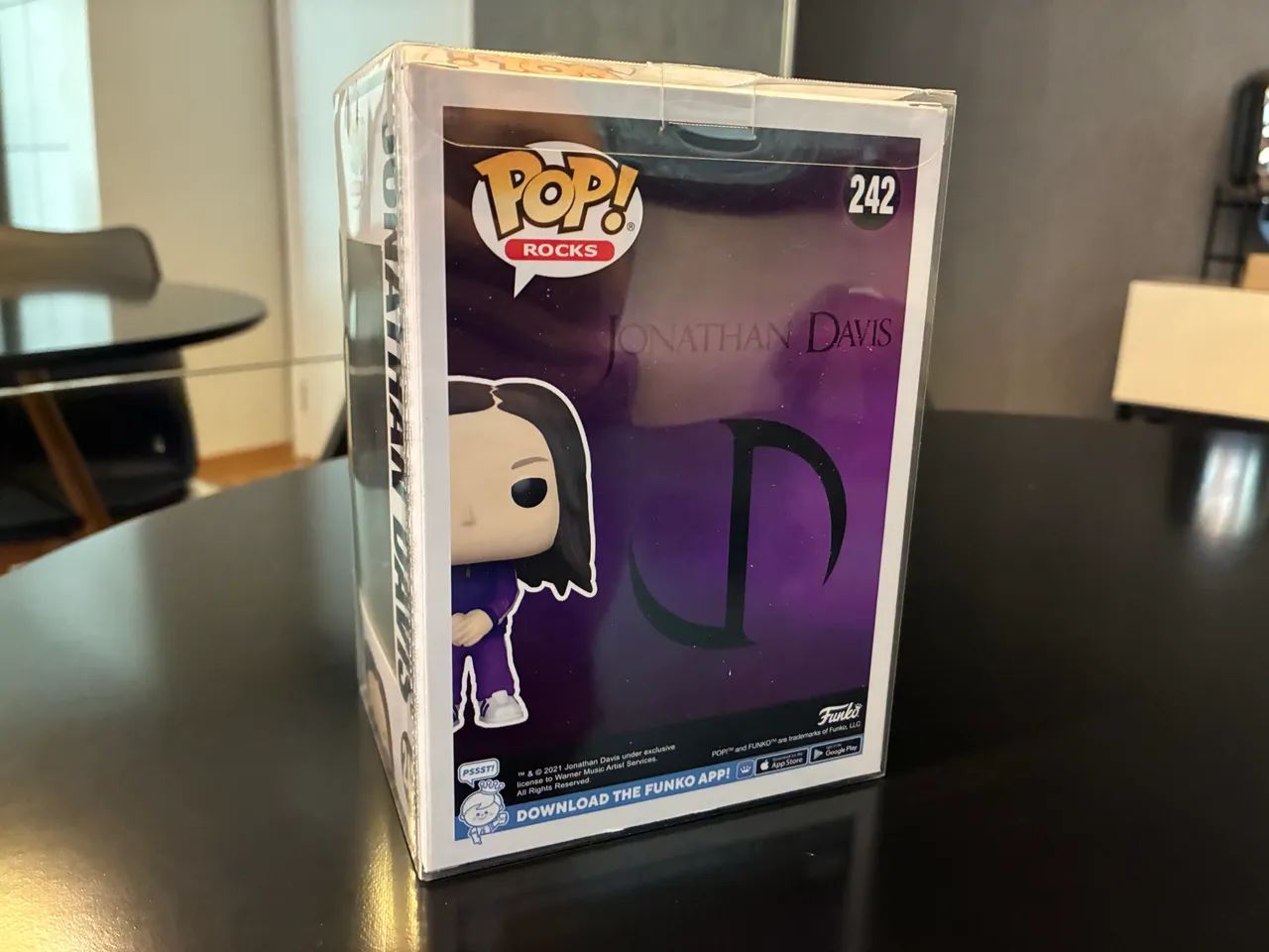 Funko Pop Rocks - Jonathan Davis 242 - Korn - NOVO - Foto 2