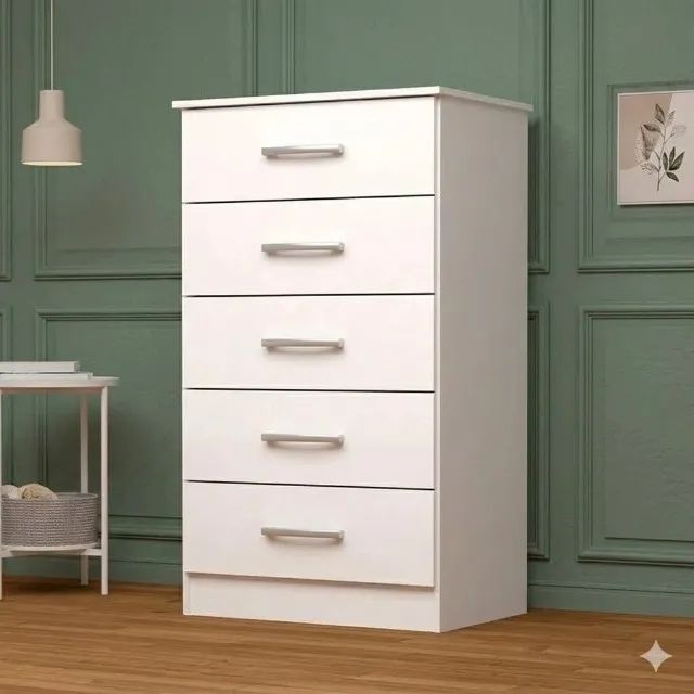Cômoda de Quarto Jéssica Branco 