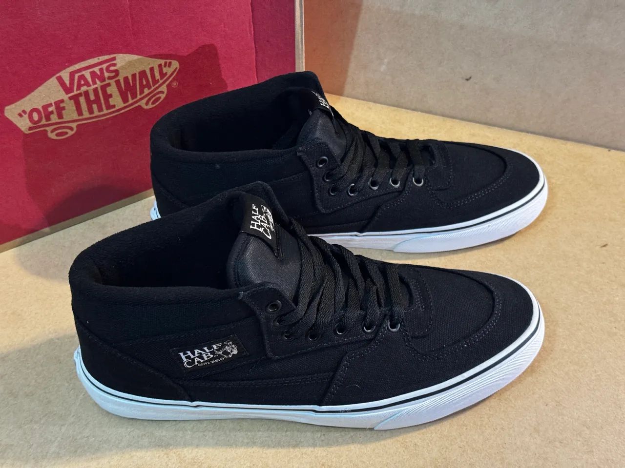 Tênis Skate Half Cab Black White - Foto 2