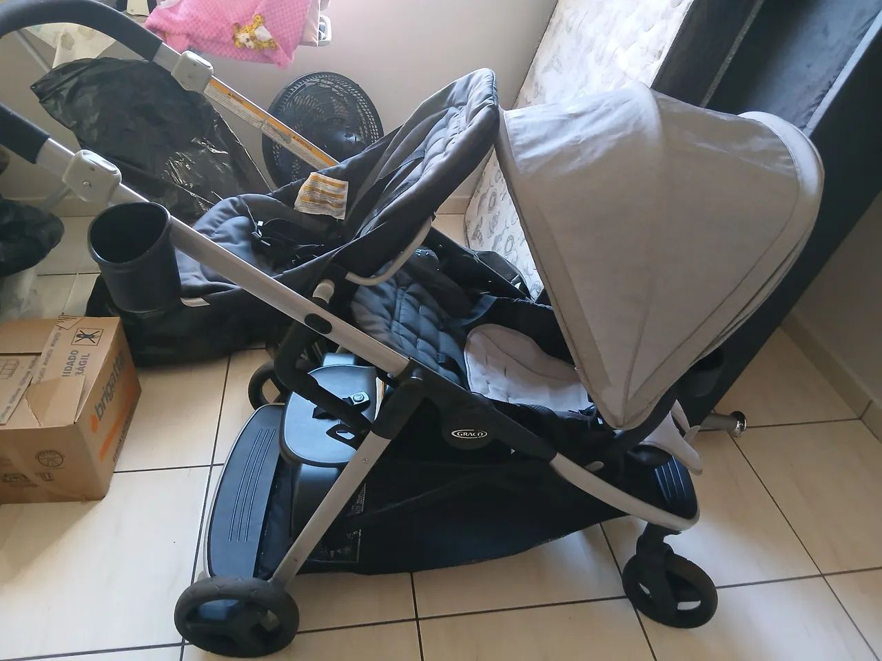 Carrinho de gêmeos graco  - Foto 2