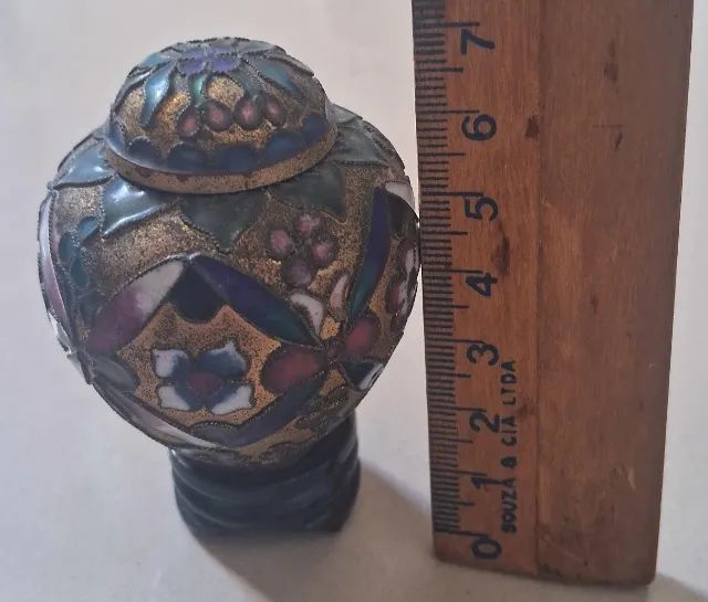 Vaso ou Potiche em Cloisonné - Foto 3