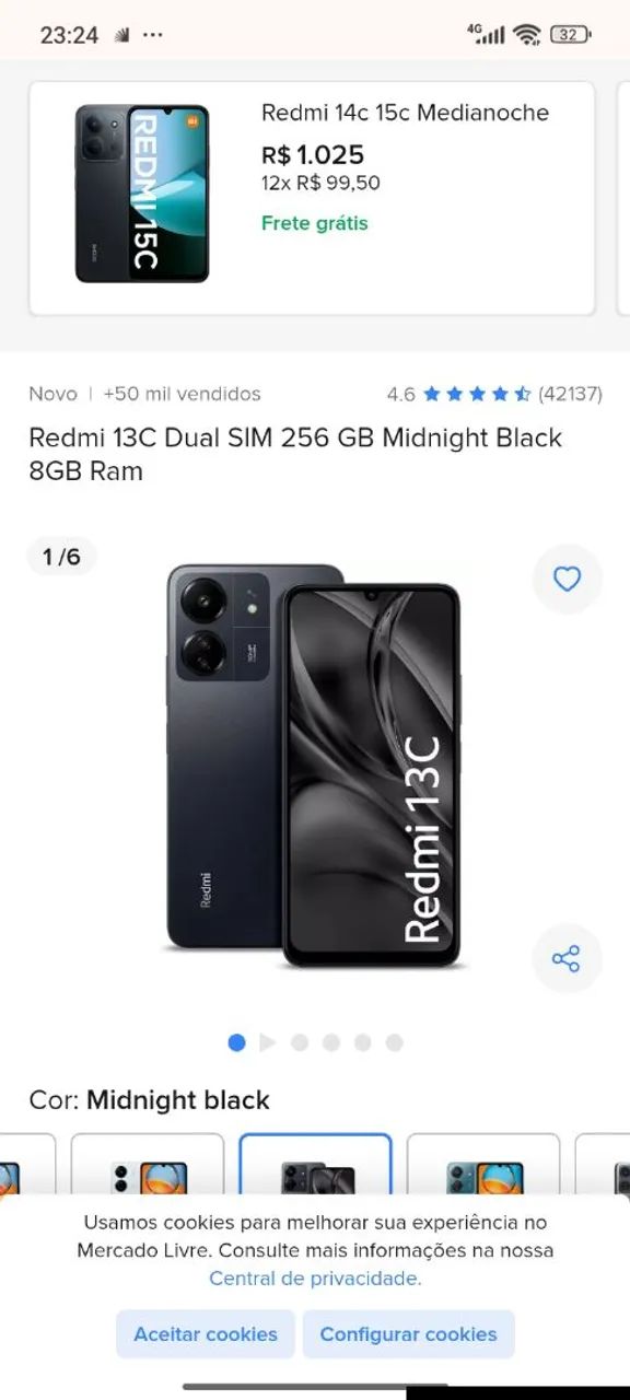 Celular xiome 13c 256 gb  - Foto 2