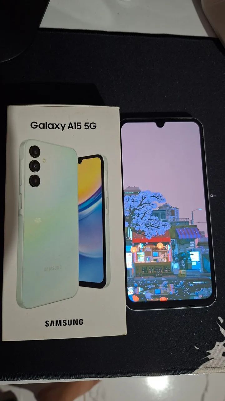 Celular A15 5g Branco com documento 