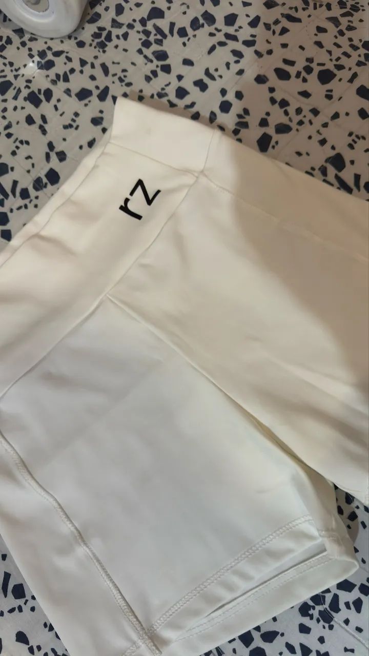 Short de academia branco  - Foto 4