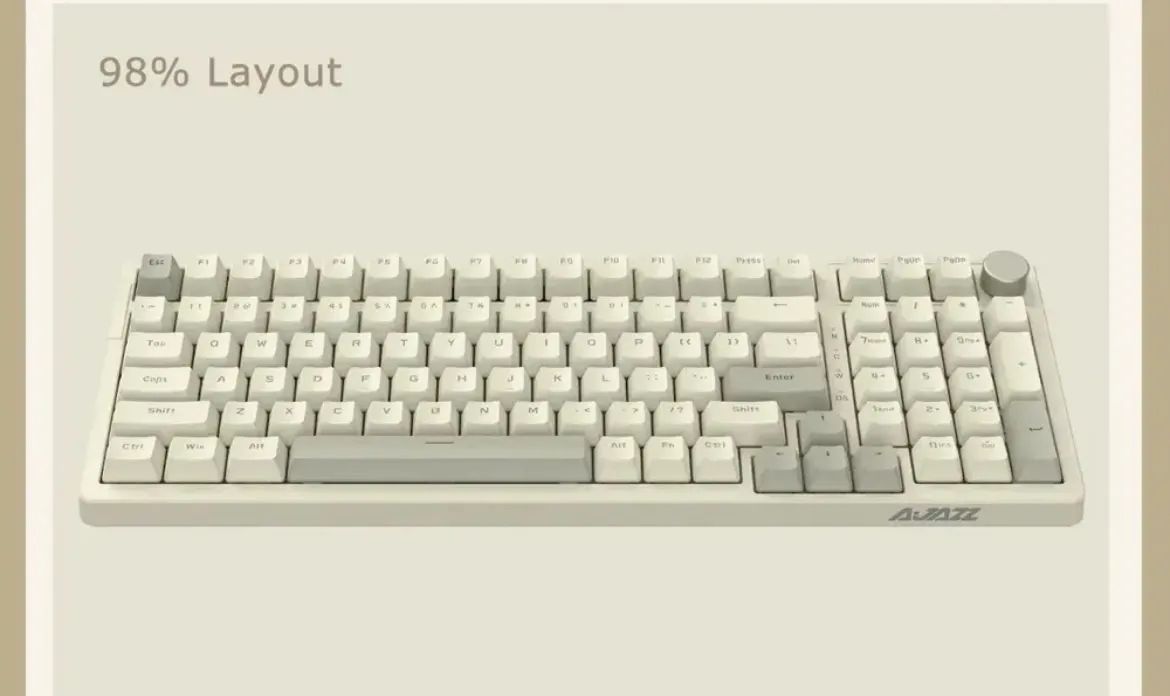 Teclado Ajazz AK992 Retrô - Foto 2