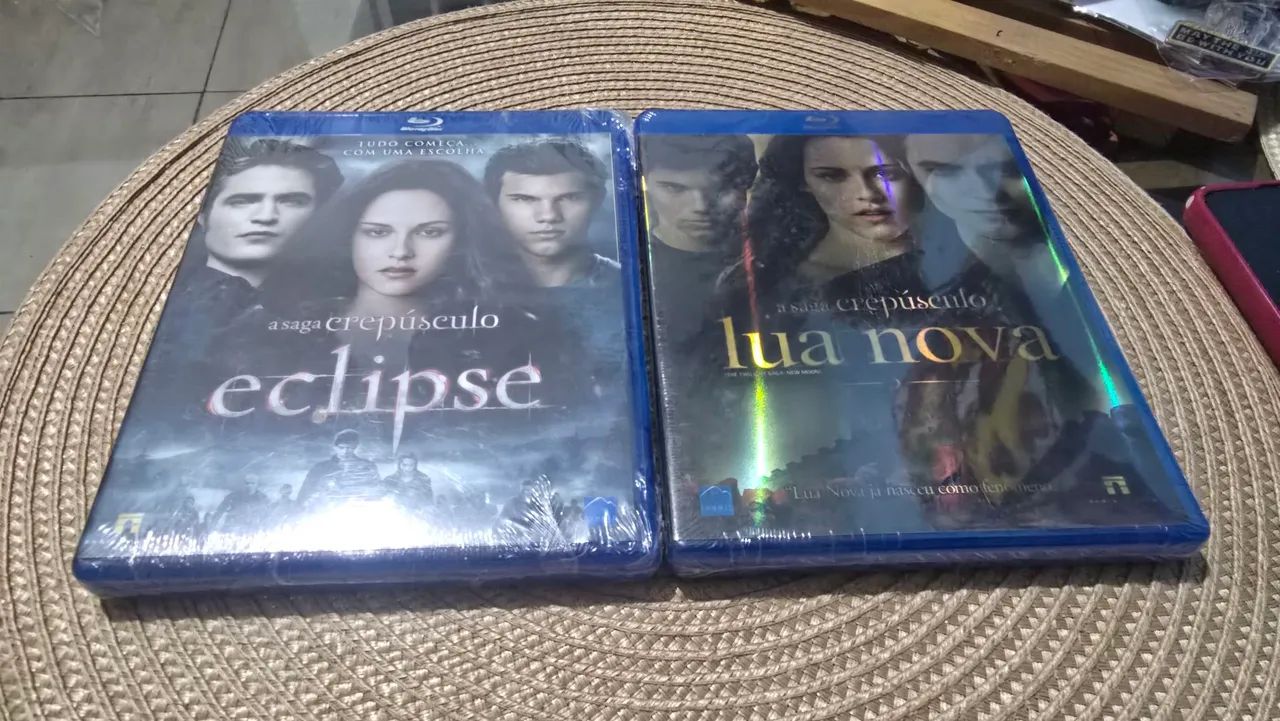 Blu-ray série (Lua Nova e Eclipse)