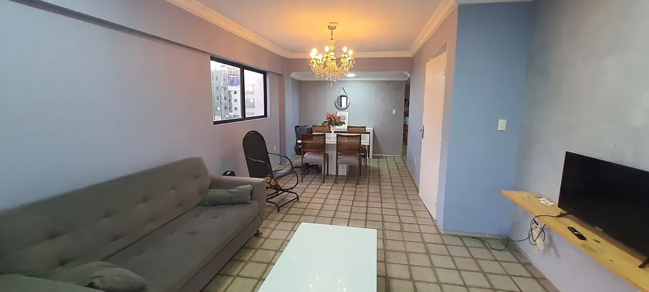 Apartamento Amplo Mobiliado próximo ao Mar em Intermares - Foto 3