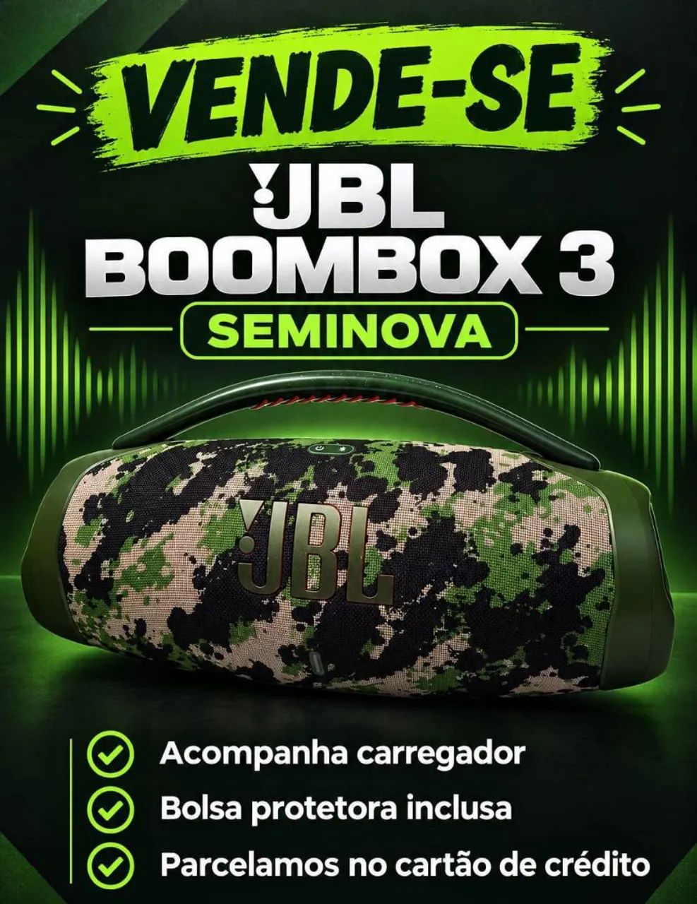 JBL BOOMBOX 3 ORIGINAL 