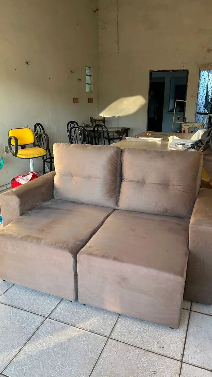 Vende se este sofá retrátil e reclinável  - Foto 3