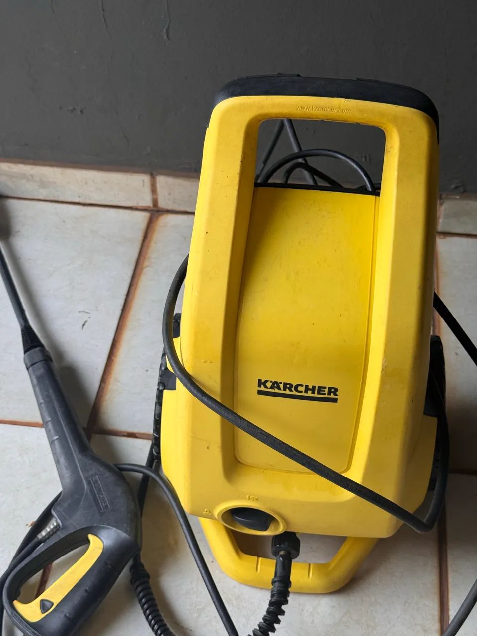 Lavadora de alta pressão elétrico KARCHER - Foto 3