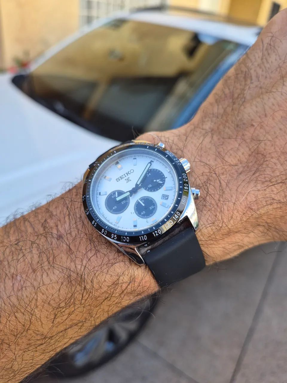 Relógio Seiko prospex quartz (panda) - Foto 3