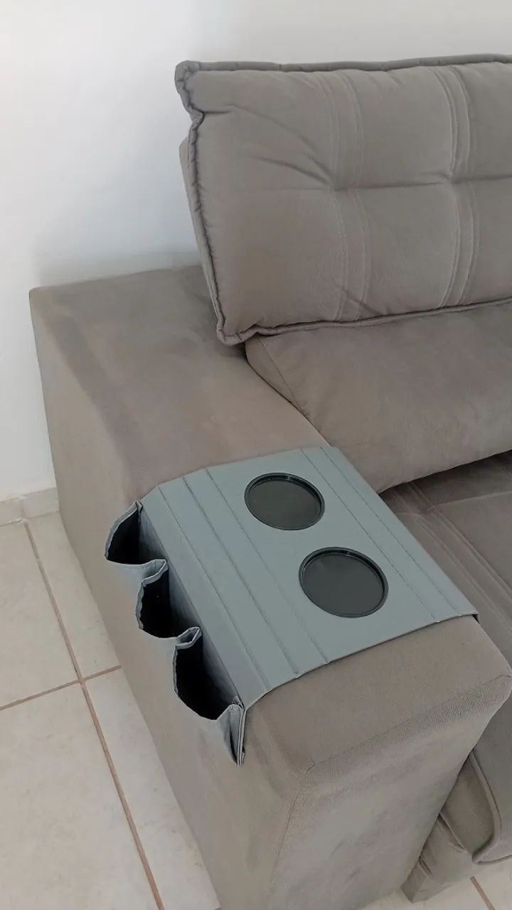 Vendo sofá retrátil 3 lugares  - Foto 2
