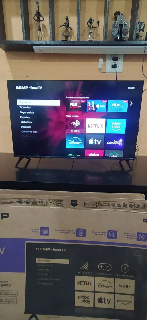 Tv smartv 32 Polegadas Semp Roku 