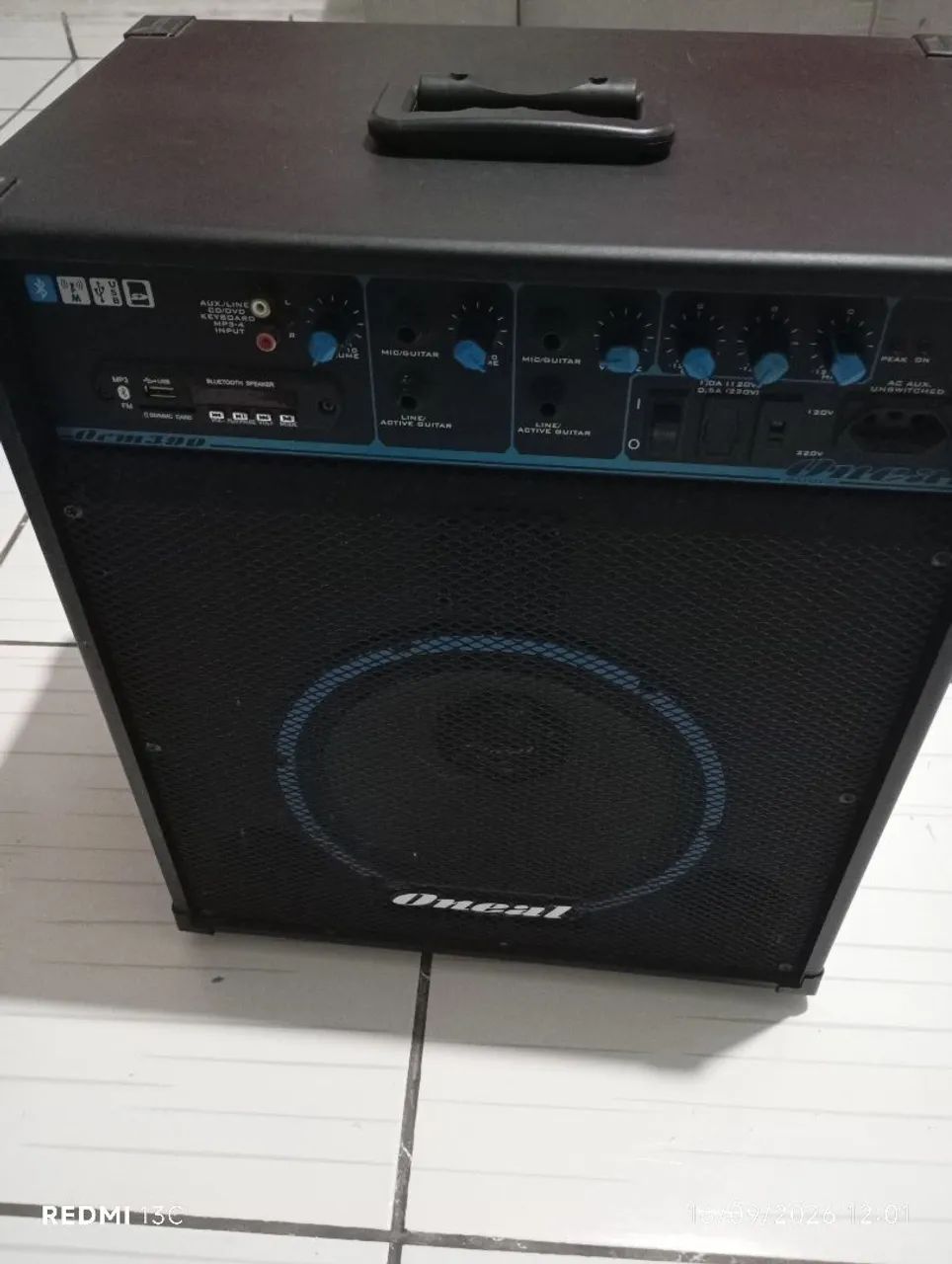 Caixa amplificada multiuso 80w Oneal  - Foto 2