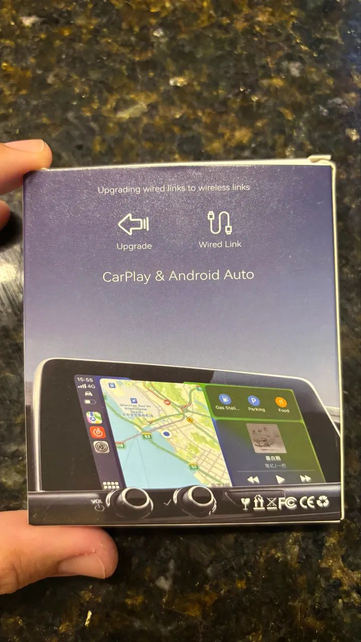 Adaptador Carplay /Android Auto Wireless Sem Fio - Peças para