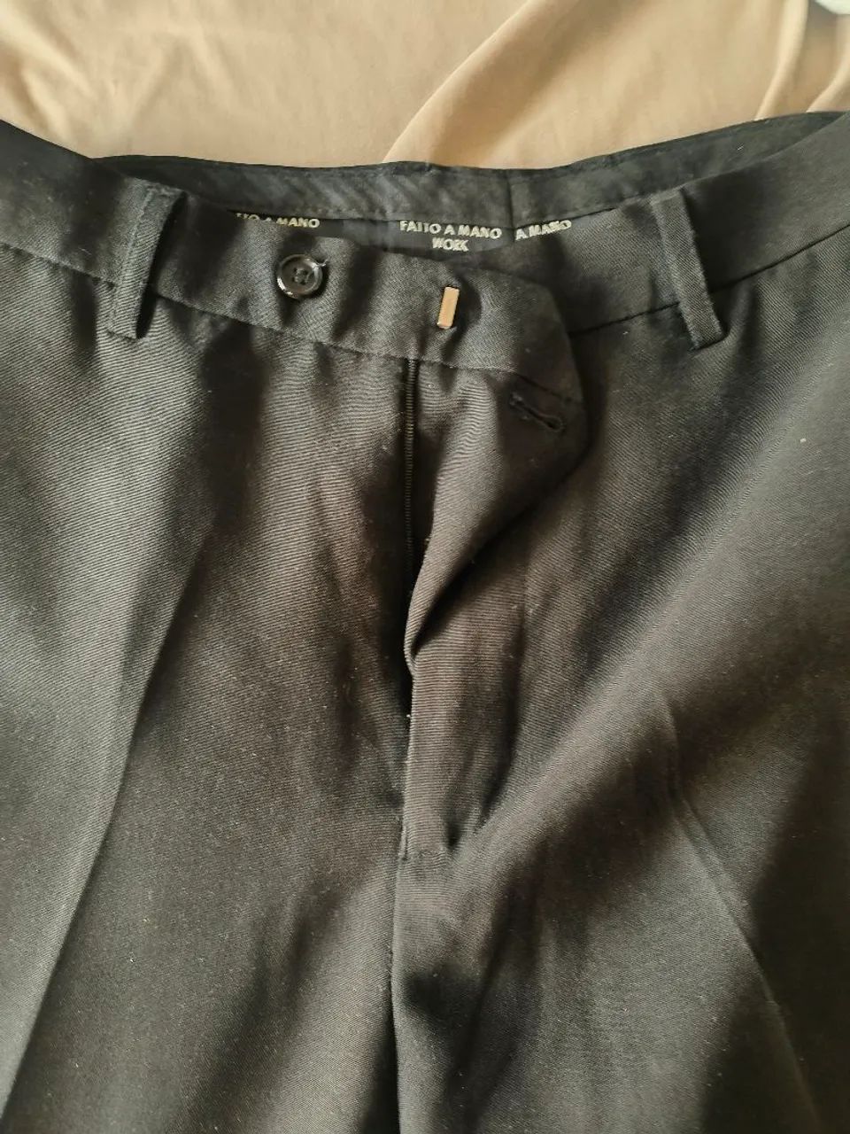 TERNO PALETO COM CALÇA PRETO FATTO A MANO - Foto 5