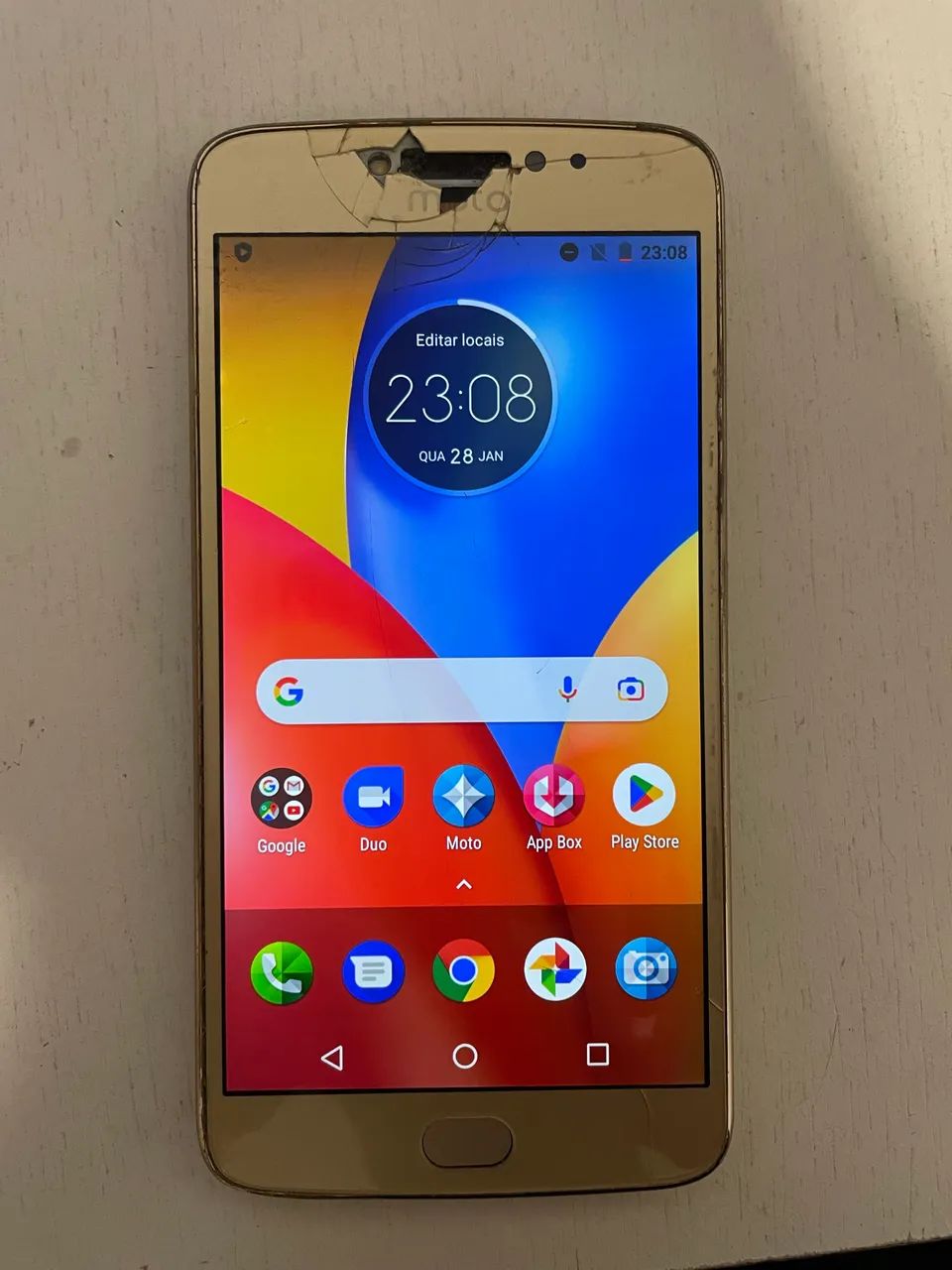 Moto E4 16GB funcionando
