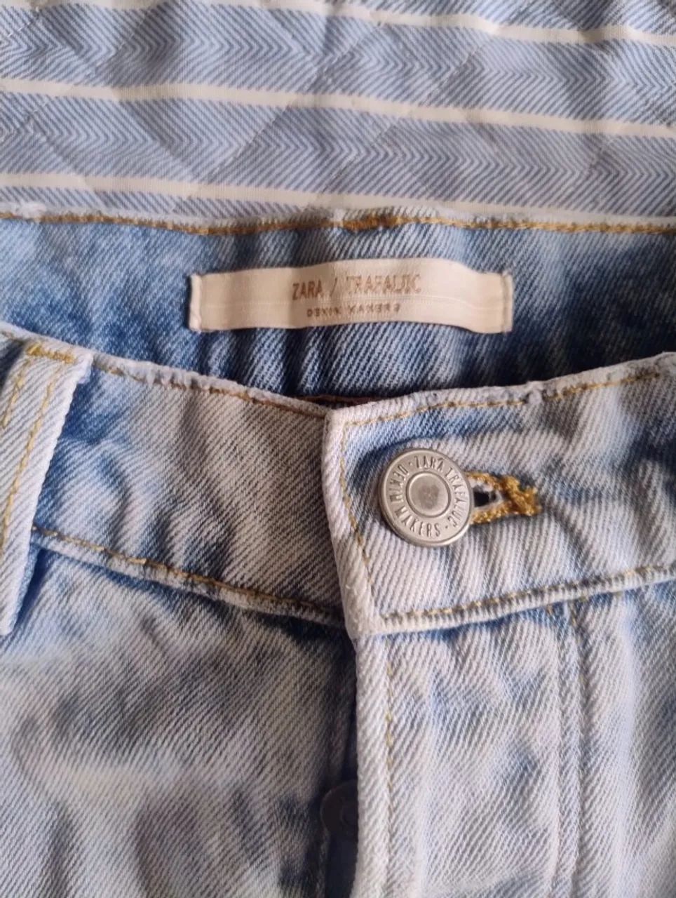 Saia jeans Zara - Foto 3