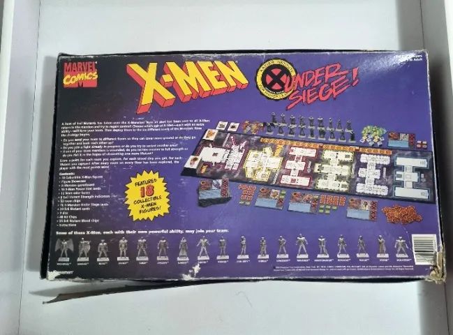 Jogo de tabuleiro RPG X-Men Under Siege - Foto 3