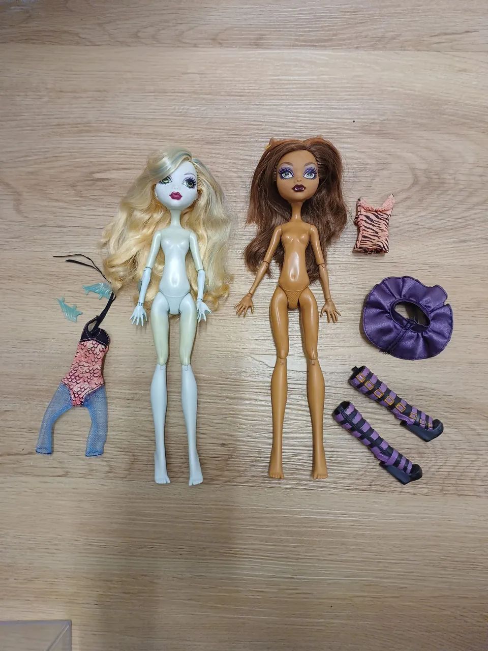 Lagoona e clawdeen basicas, monster high 