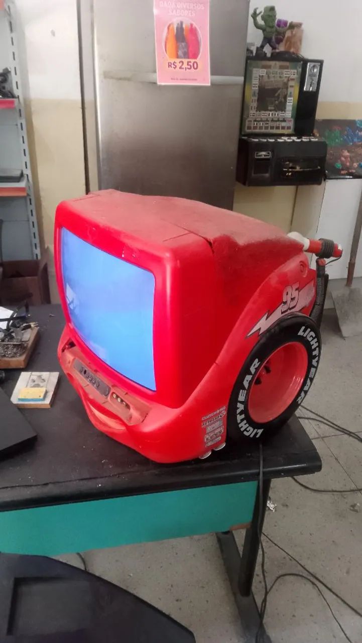 Tv relâmpago maquin com placa semp - Foto 2