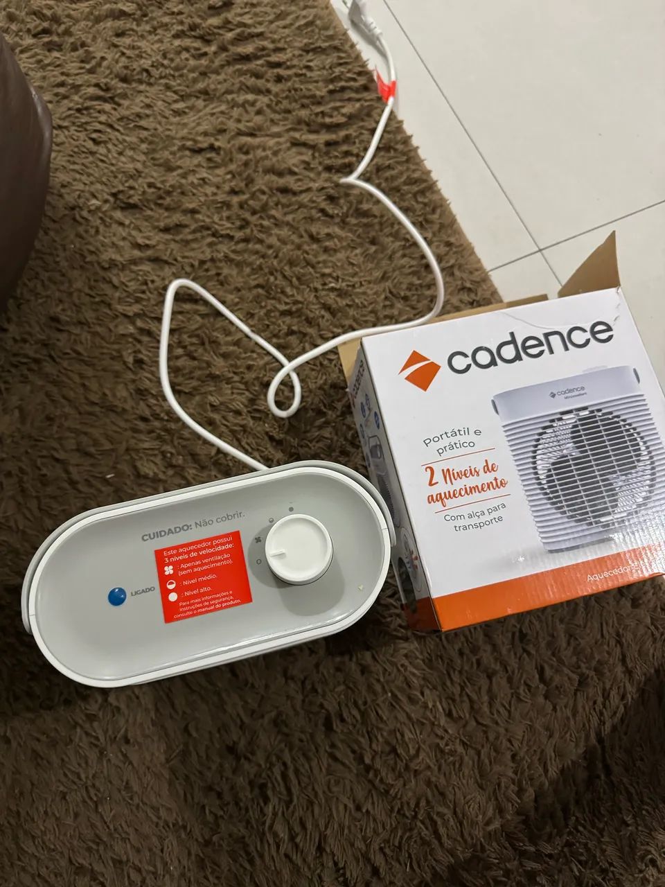 aquecedor portátil  - Foto 2