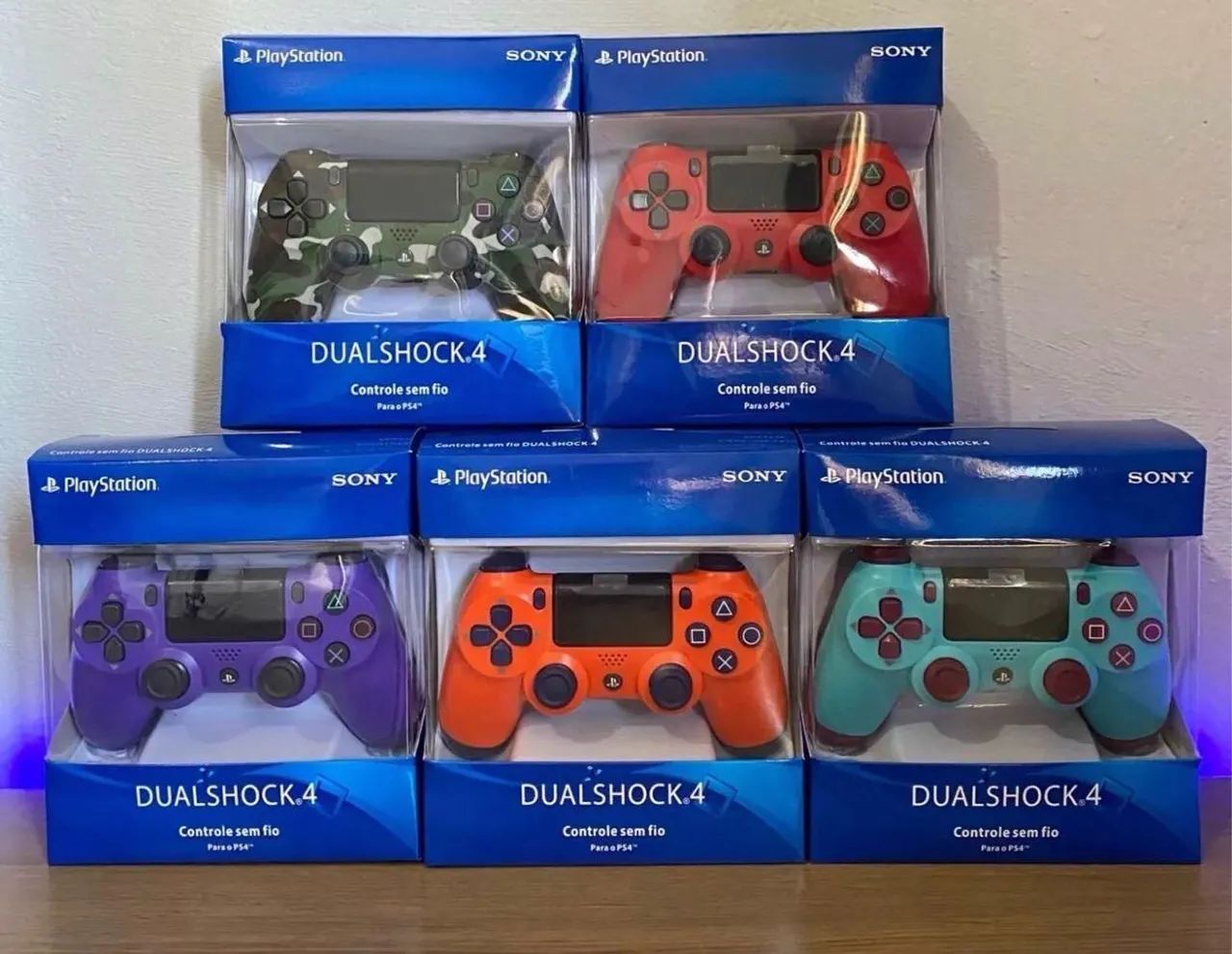 Controle Ps4 Compatível SMARTV PC NOTEBOOK 