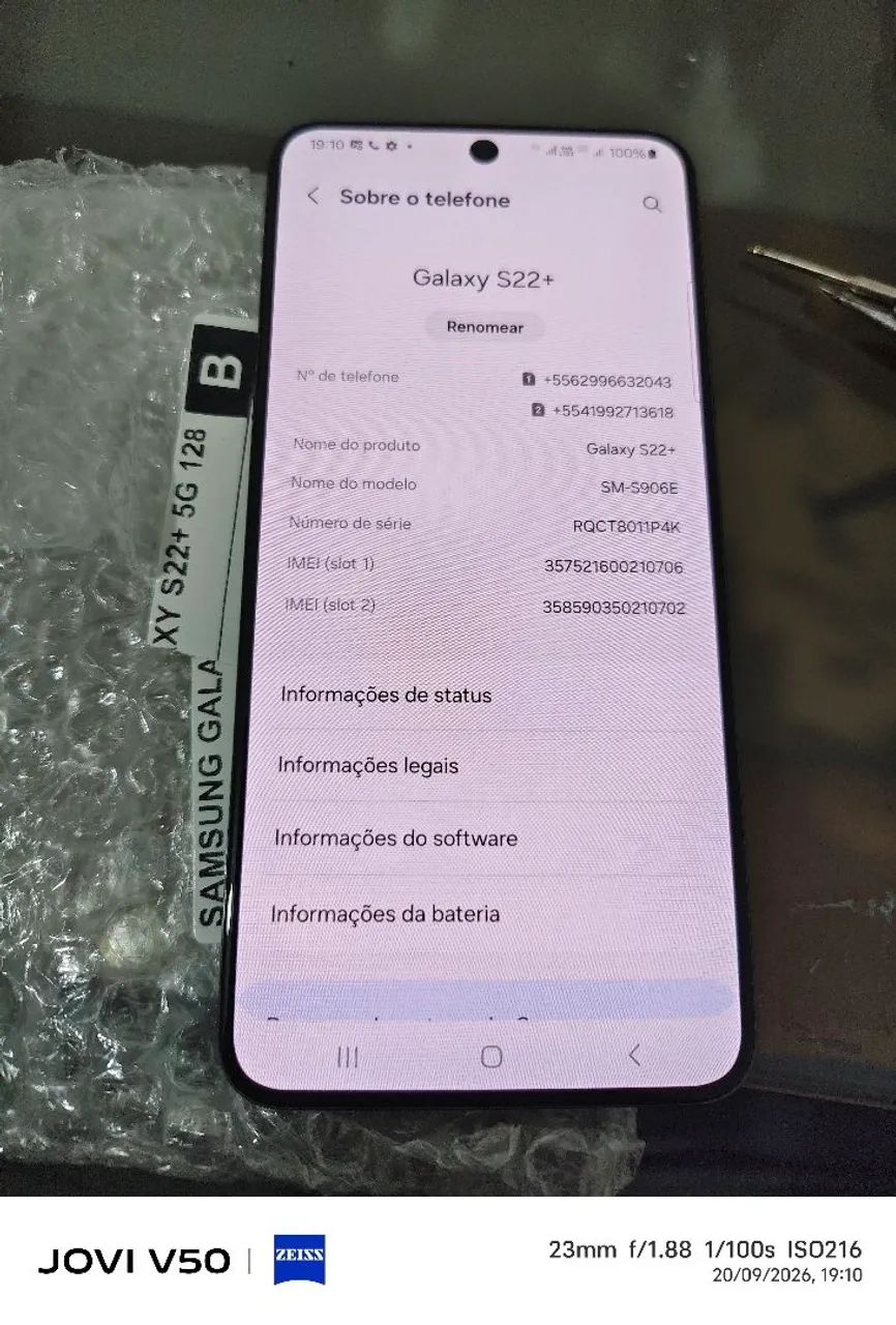 Samsung s22+ plus 128gb 8 ram , novinho  - Foto 5